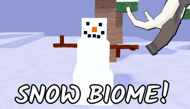 snow biome 99 nights in the forest